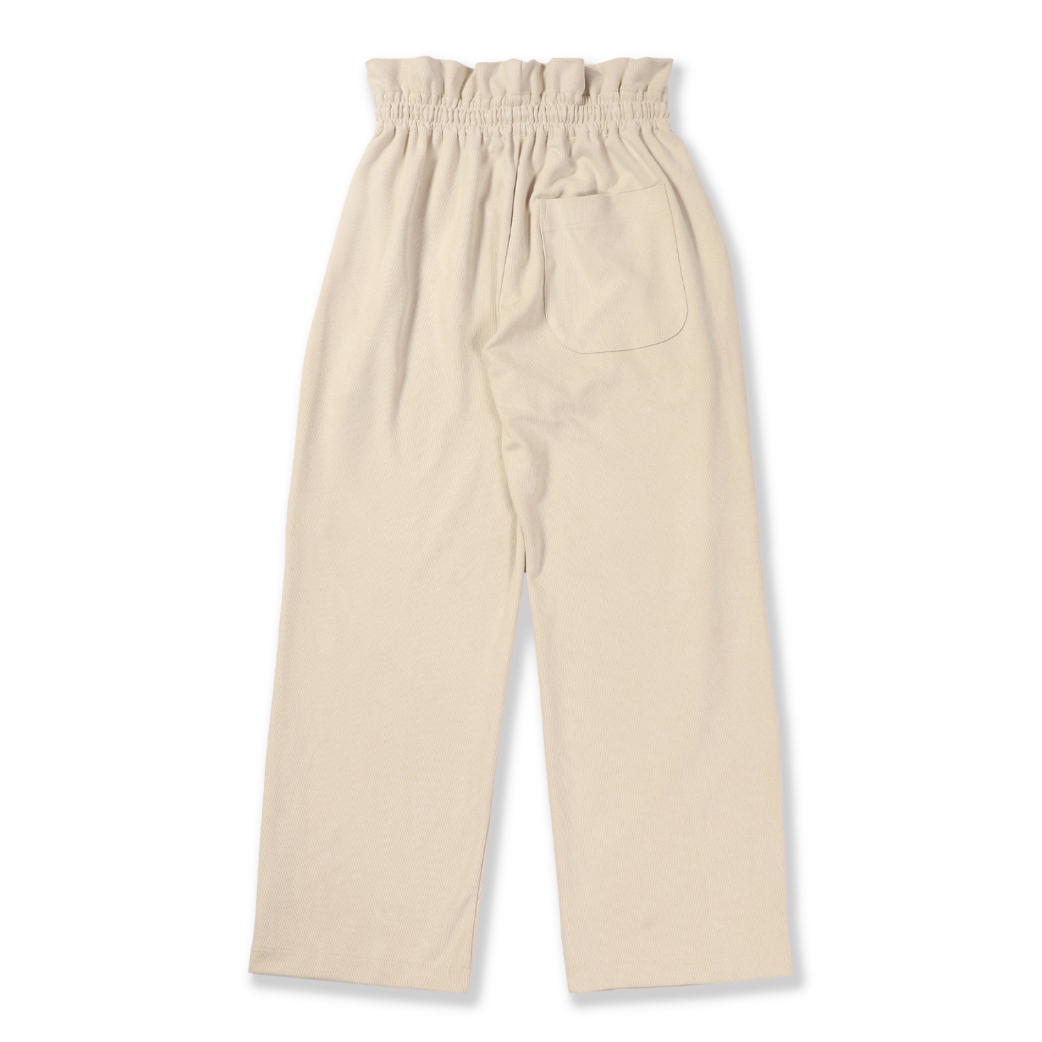 Calm Paper-Bag Wide Pants