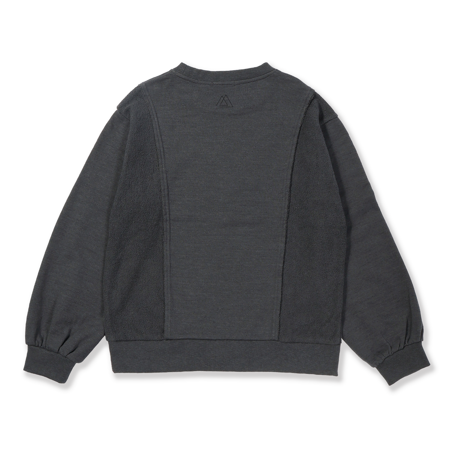 Contrast Panel Cotton Pulover