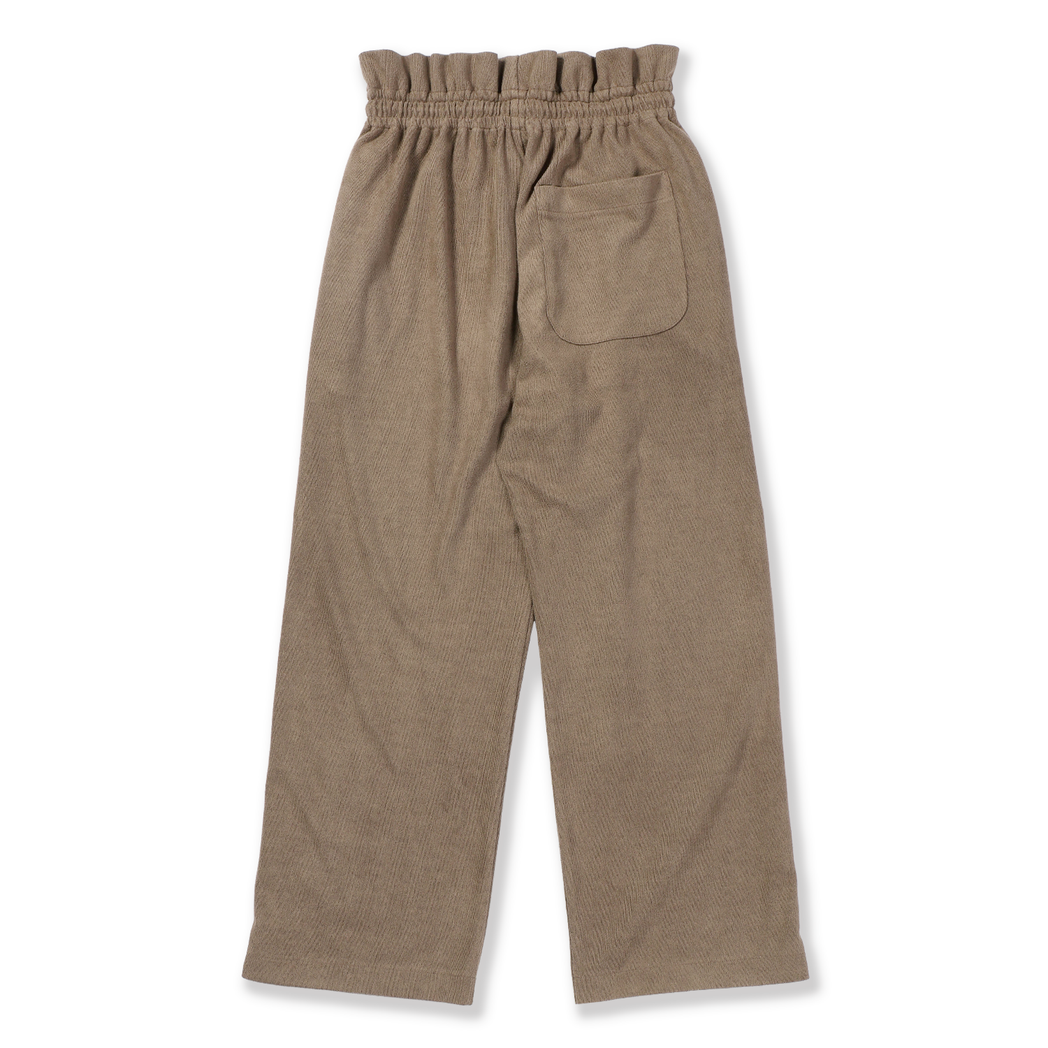 Calm Paper-Bag Wide Pants