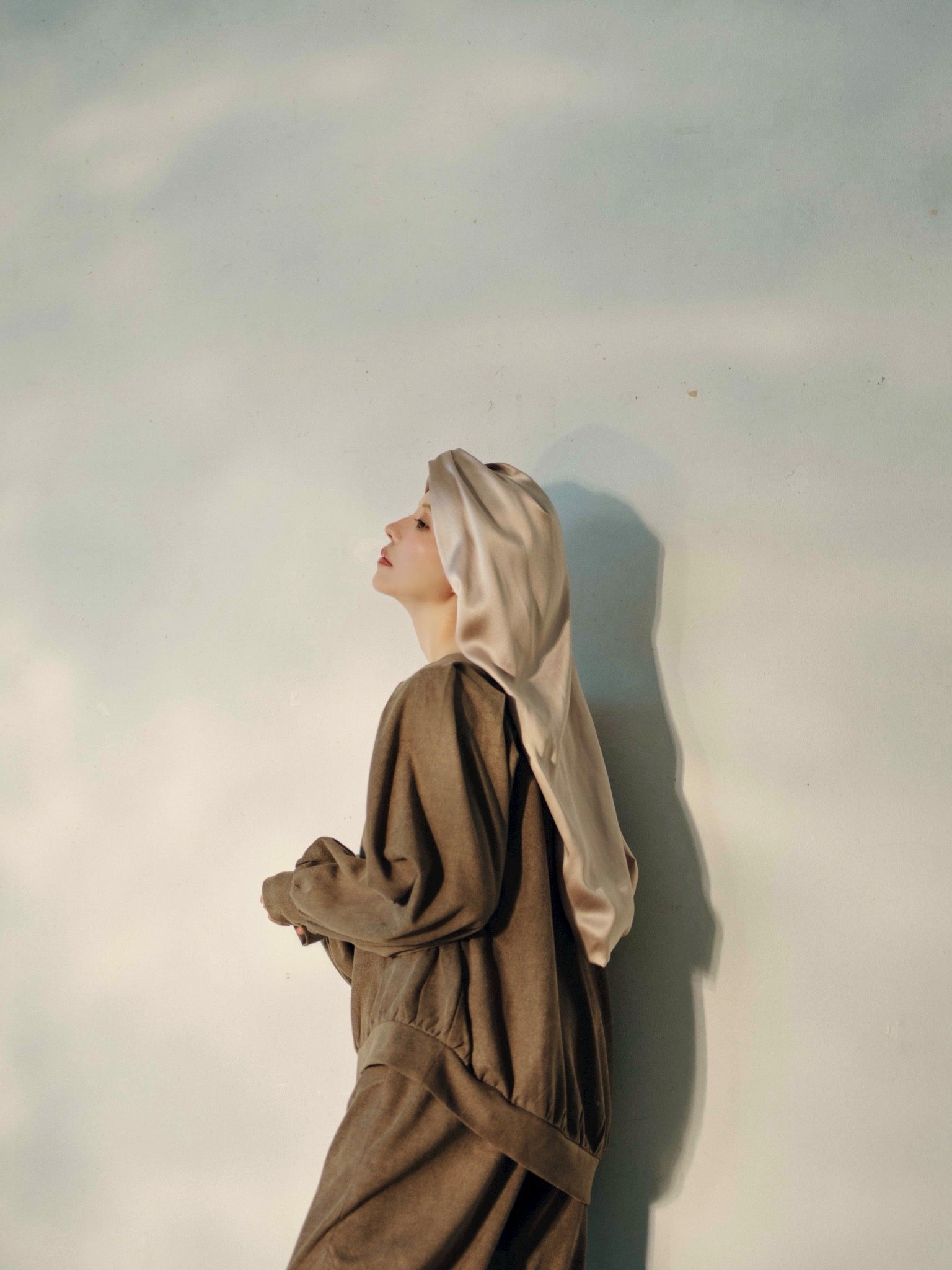 Luxe Silk Long Night Cap