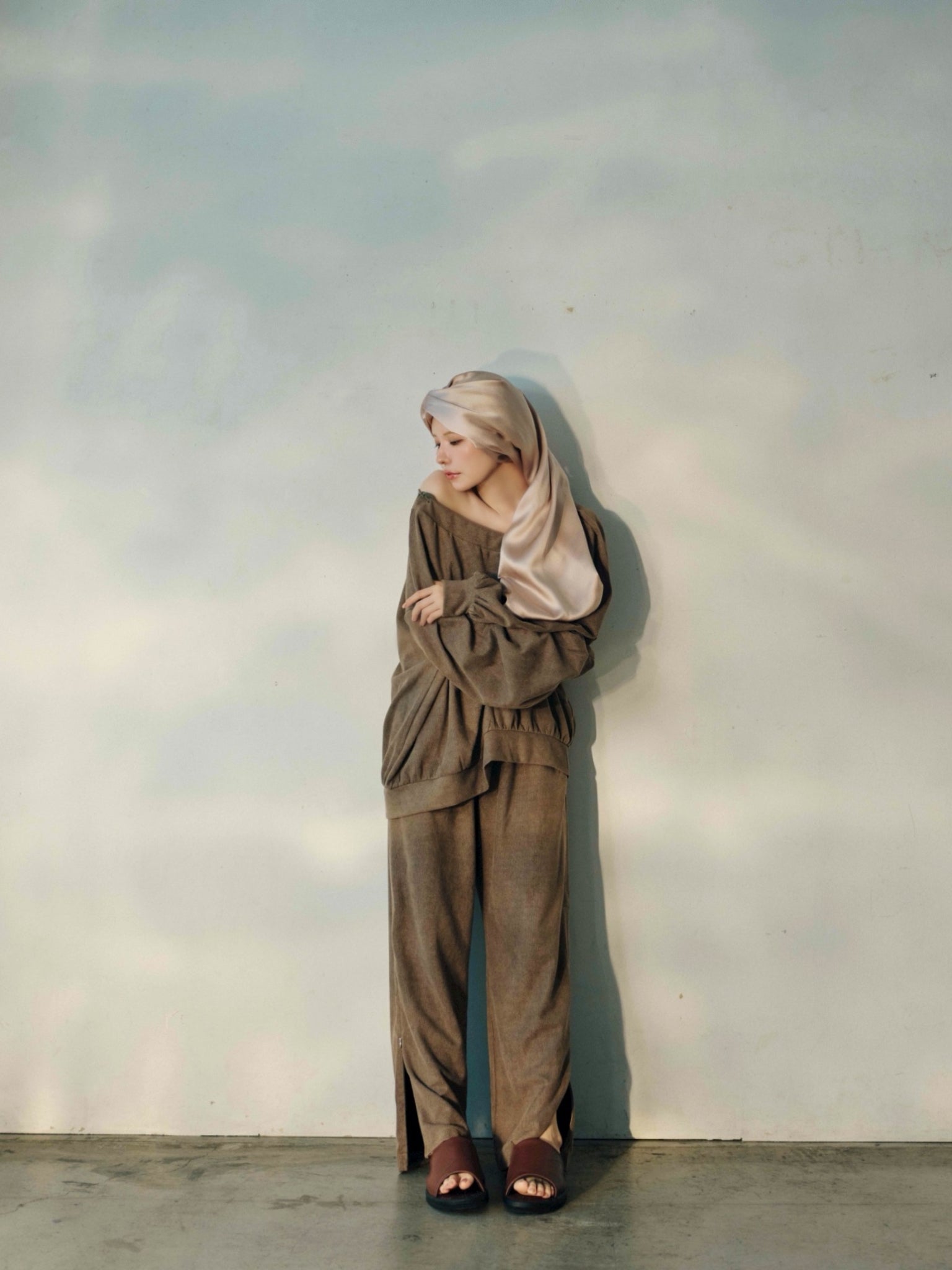 Luxe Silk Long Night Cap